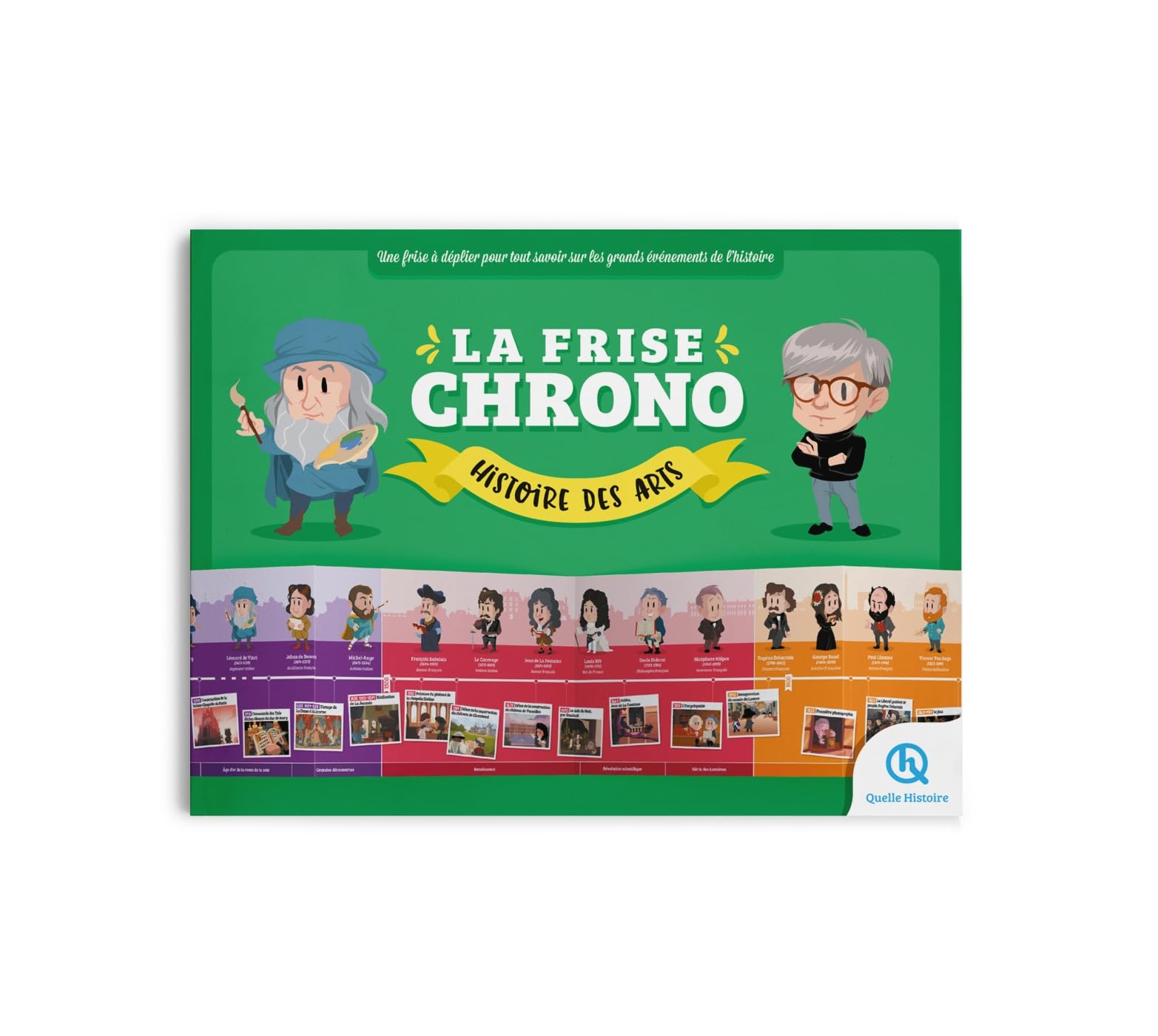 Libro: La frise chrono Histoire des Arts: Chronopoche