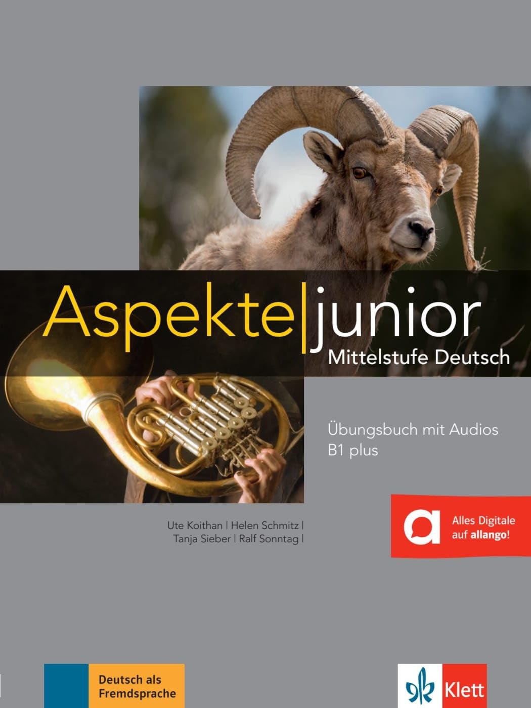 Libro: Aspekte junior b1+, libro de ejercicios con audio online