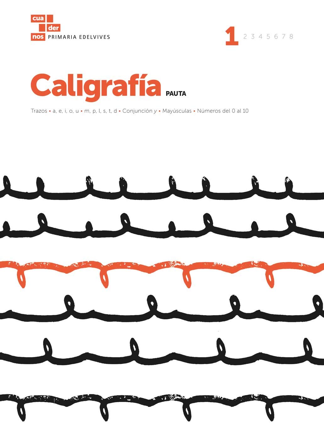 Libro: Cuaderno Caligrafía 1 (Pauta)