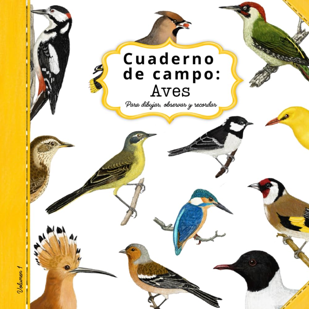Libro: Cuaderno de Campo: Aves: Para dibujar observar y recordar. (Cuadernos de campo: Observar & Dibujar) (Spanish Edition)