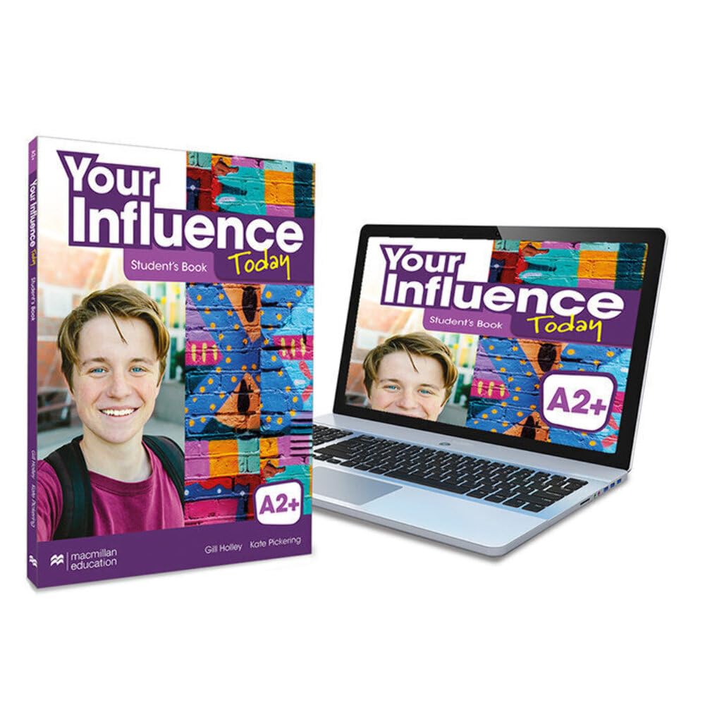 Libro: YOUR INFLUENCE TODAY A2+ Student's book: libro de texto y versión digital (licencia 15 meses) - 9781380099174