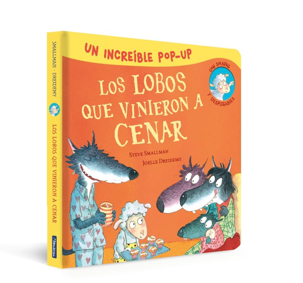 Libro: Pop-Up de Los lobos que vinieron a cenar (La ovejita que vino a cenar. Libro Pop-Up): Un increíble Pop-Up con solapas, desplegables y una sorpresa final