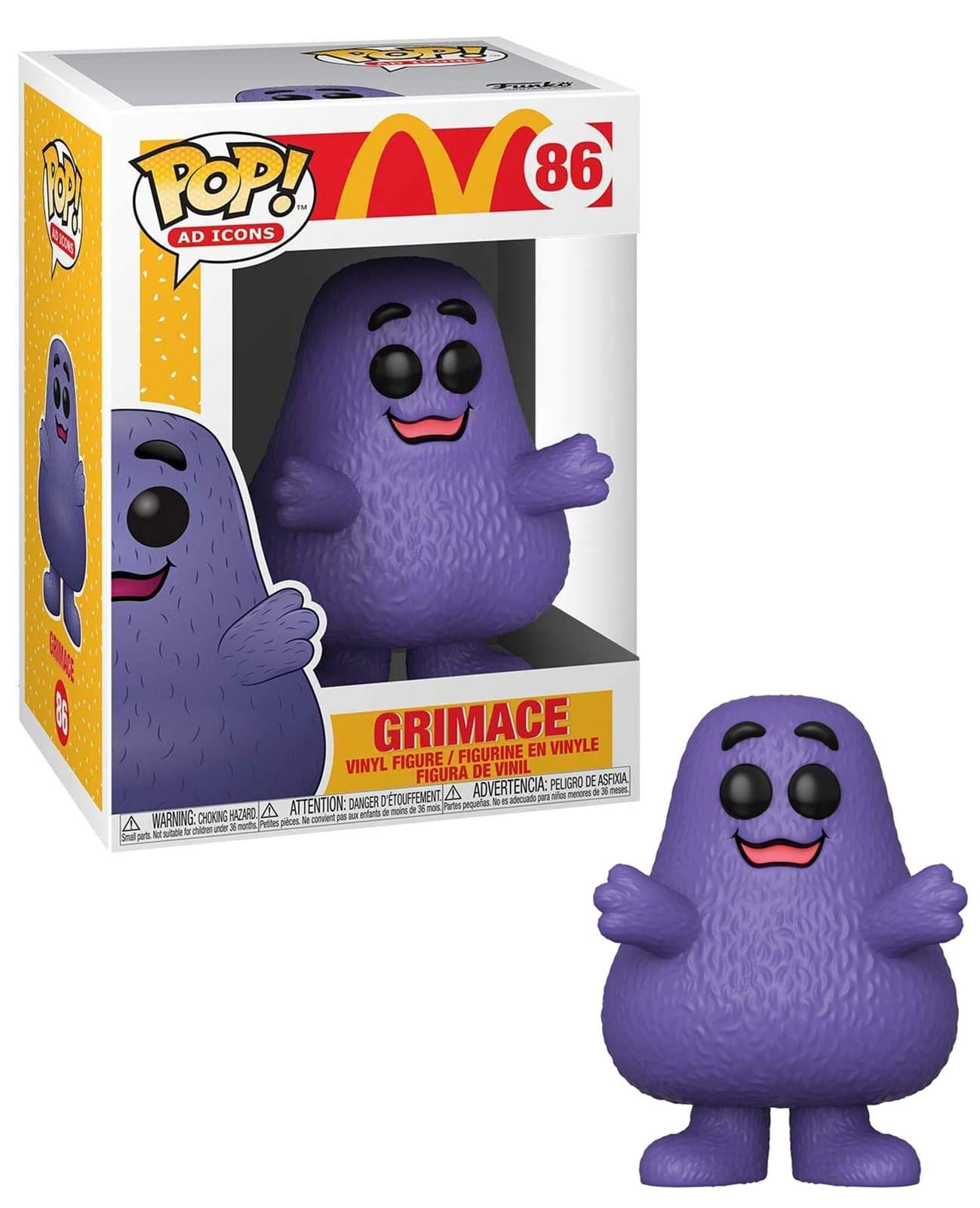 Funko Pop: Ad Icons Pop! Figura de Vinilo McDonald's Grimace [86]