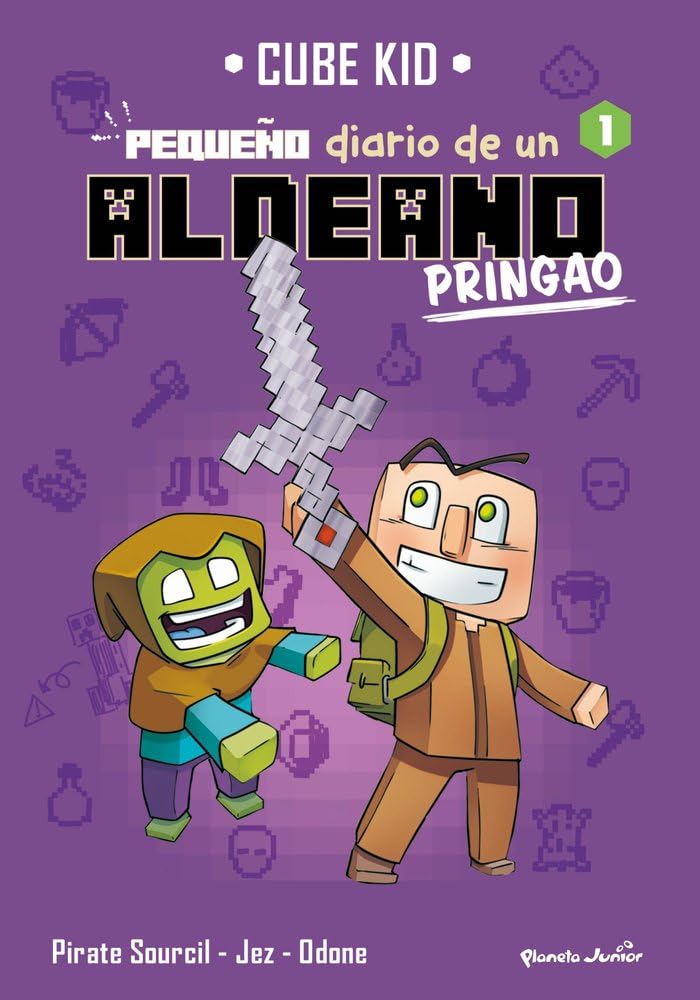 Libro: Minecraft. Pequeño diario de un aldeano pringao 1: Narrativa