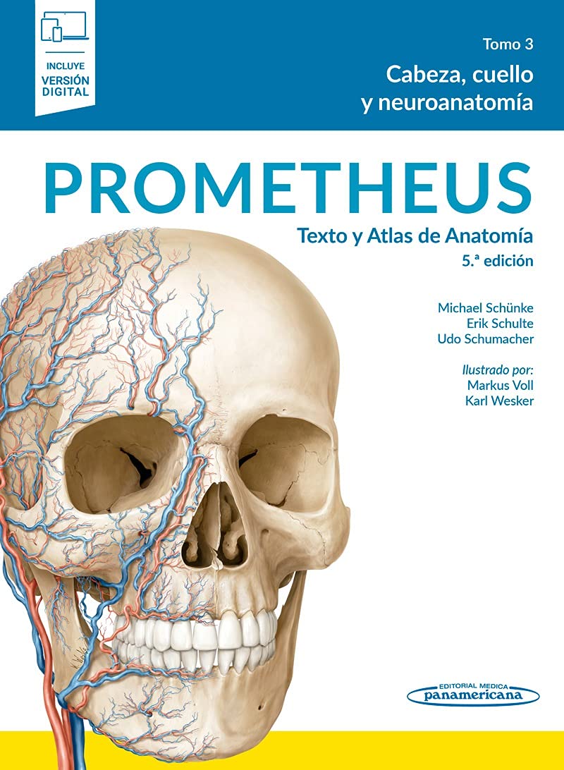 Libro: PROMETHEUS:Texto y Atlas Anato.5AEd.T3+e (Spanish Edition)