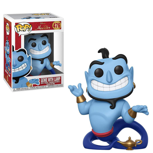 Funko 35757 Pop! Disney: AladdinGenie with Lamp, Multicolor