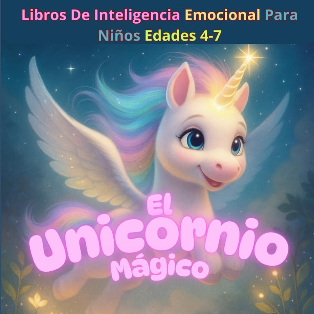 Libros De Inteligencia Emocional Para Niños Edades 4-7. El Unicornio Mágico.: La historia de un unicornio que aprendió a amarse. (Spanish Edition)