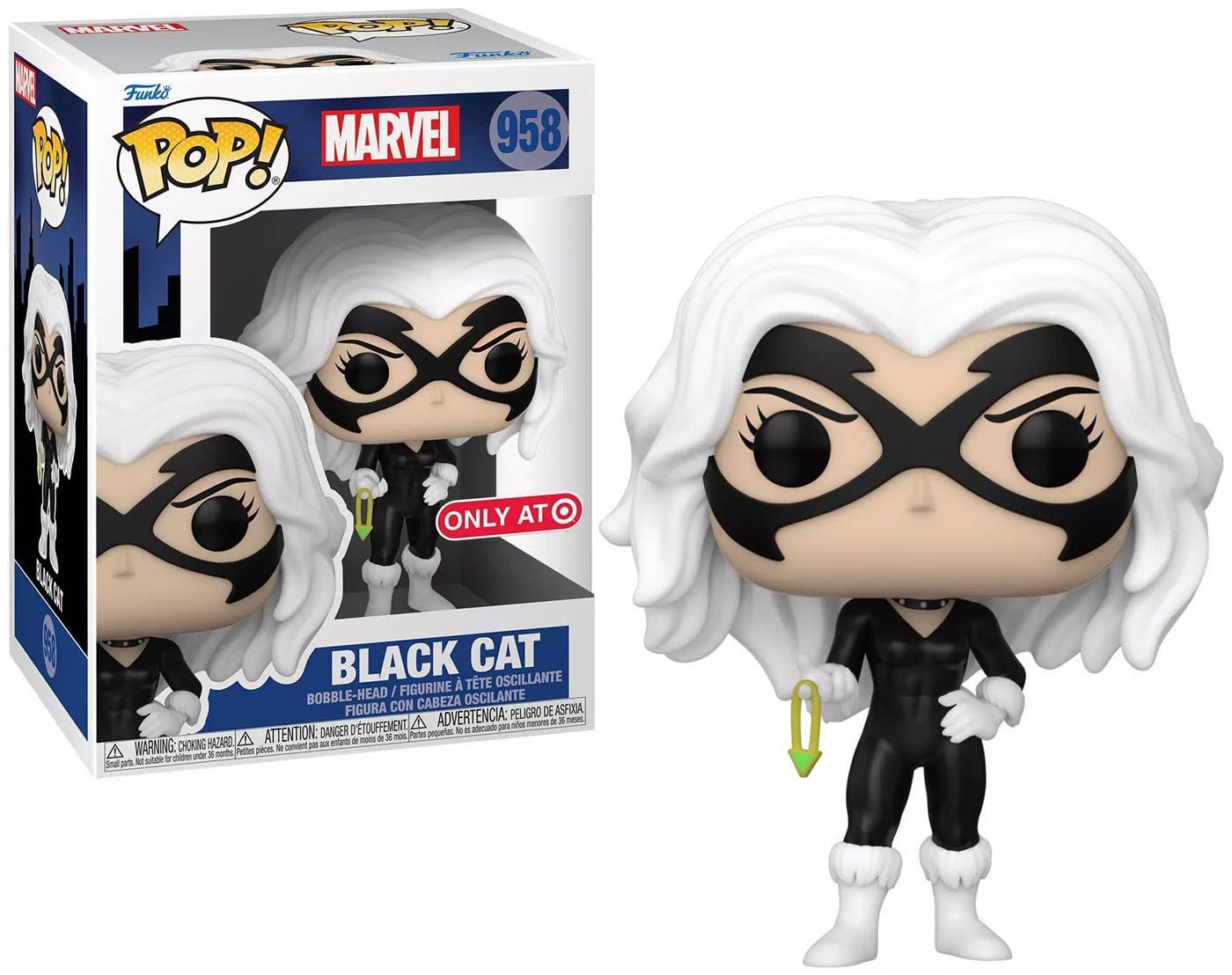 Funko Pop: POP! Marvel 958 Black Cat Special Edition