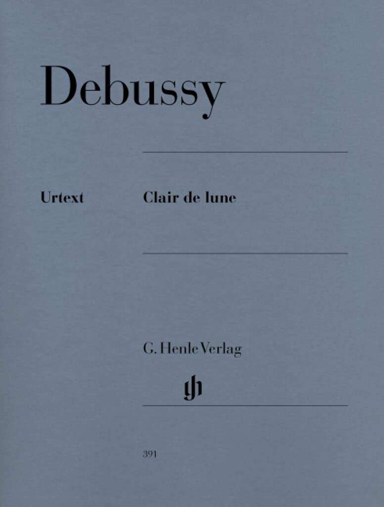 Libro: DEBUSSY - Claro de Luna para Piano (Urtext)