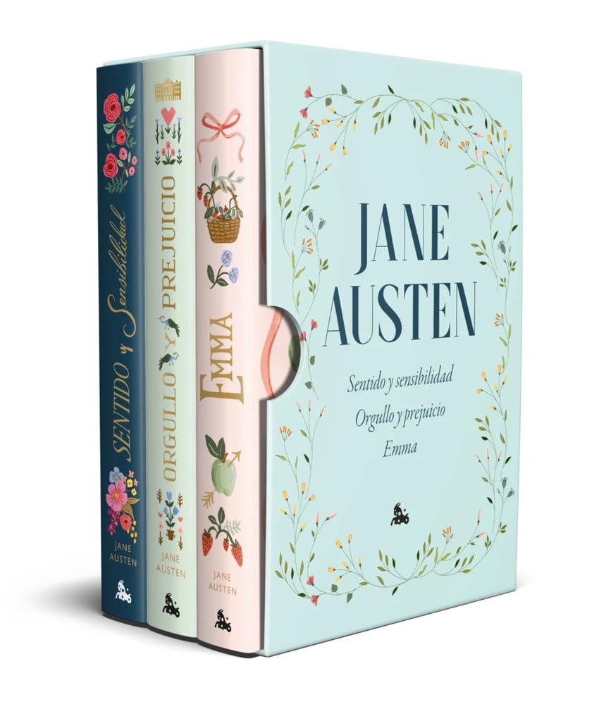 Libro: Estuche Jane Austen: Sentido y sensibilidad · Orgullo y prejuicio · Emma (Biblioteca Jane Austen)