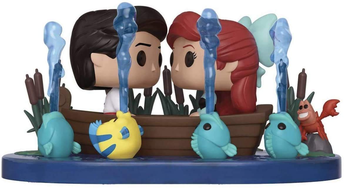 Funko Pop! Exclusivo Movie Moments: The Little Mermaid - Kiss The Girl (SDCC Debut)