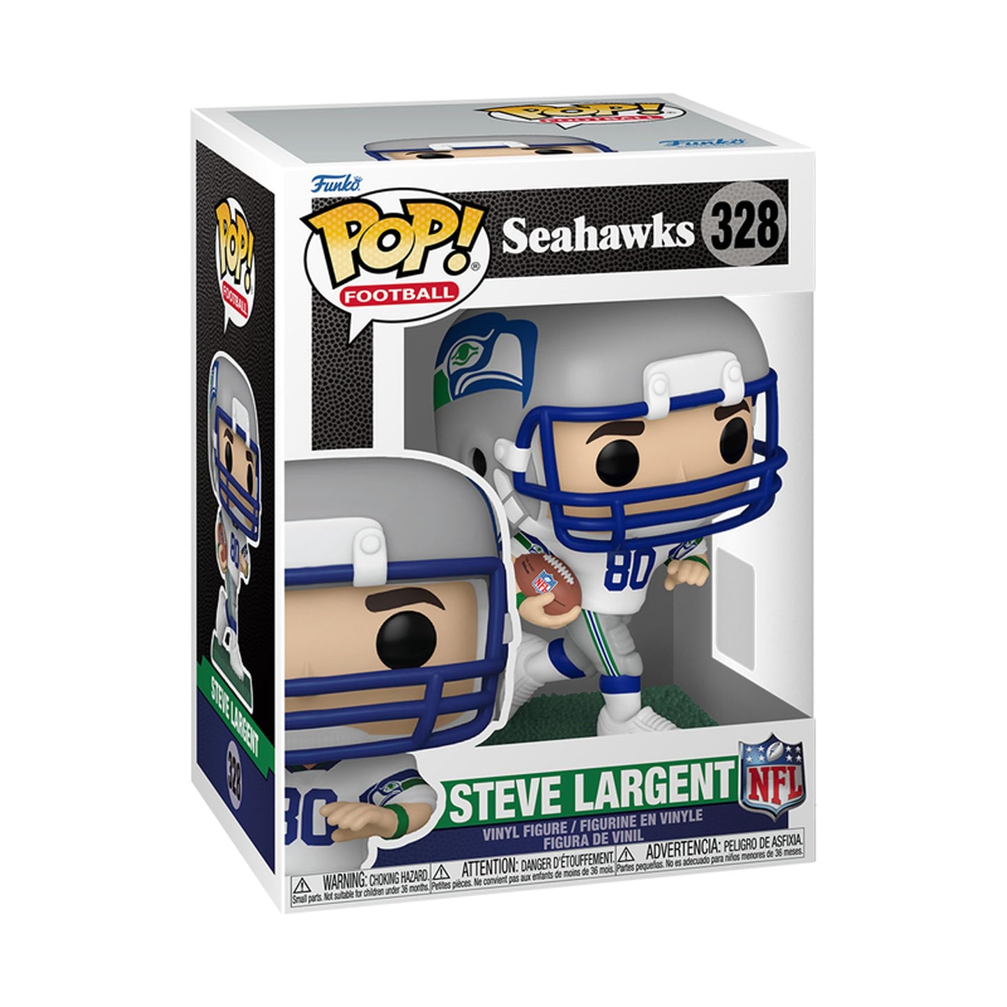 Funko Steve Largent (Seattle Seahawks) (Home Jersey) Pop! NFL Legends