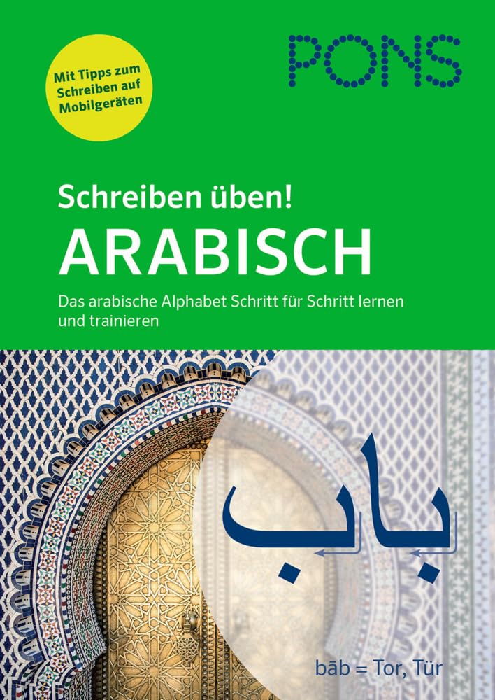 Libro: PONS Schreiben üben! Arabisch: Das arabische Alphabet Schritt für Schritt lernen und trainieren