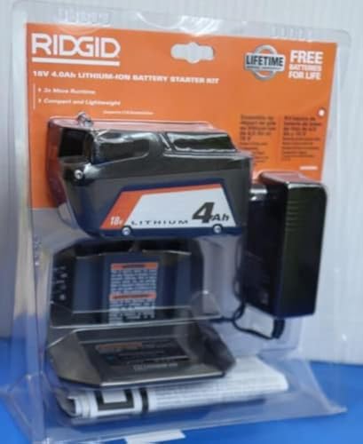 Kit-de-inicio-de-batería-y-cargador-de-iones-de-litio-RIDGID-de-18-V-y-4,0-Ah