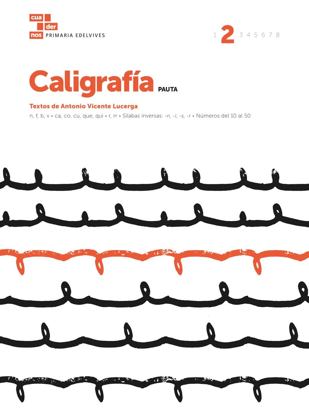 Libro: Cuaderno Caligrafía 2 (Pauta)
