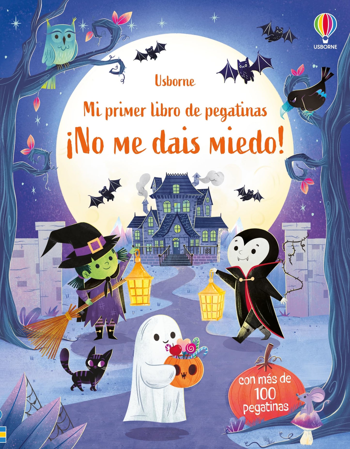Libro: ¡No me dais miedo! (Mi primer libro de pegatinas)