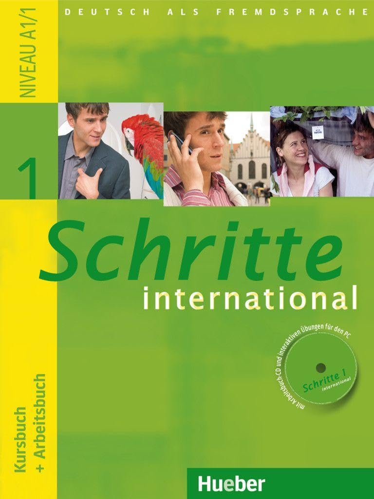 Libro: Schritte international 1. Kursbuch + Arbeitsbuch mit Audio-CD zum Arbeitsbuch und interaktiven Übungen