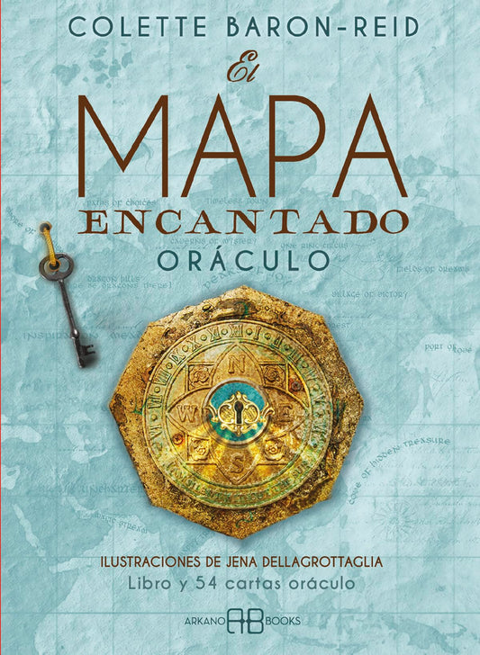 El mapa encantado Oráculo: Libro y 54 cartas oráculo. (ADIVINACION-TAROT-JUEGOS)