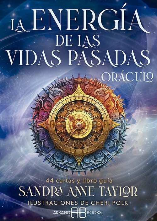 Libro: La energía de las vidas pasadas Oráculo: 44 cartas y libro guía.
