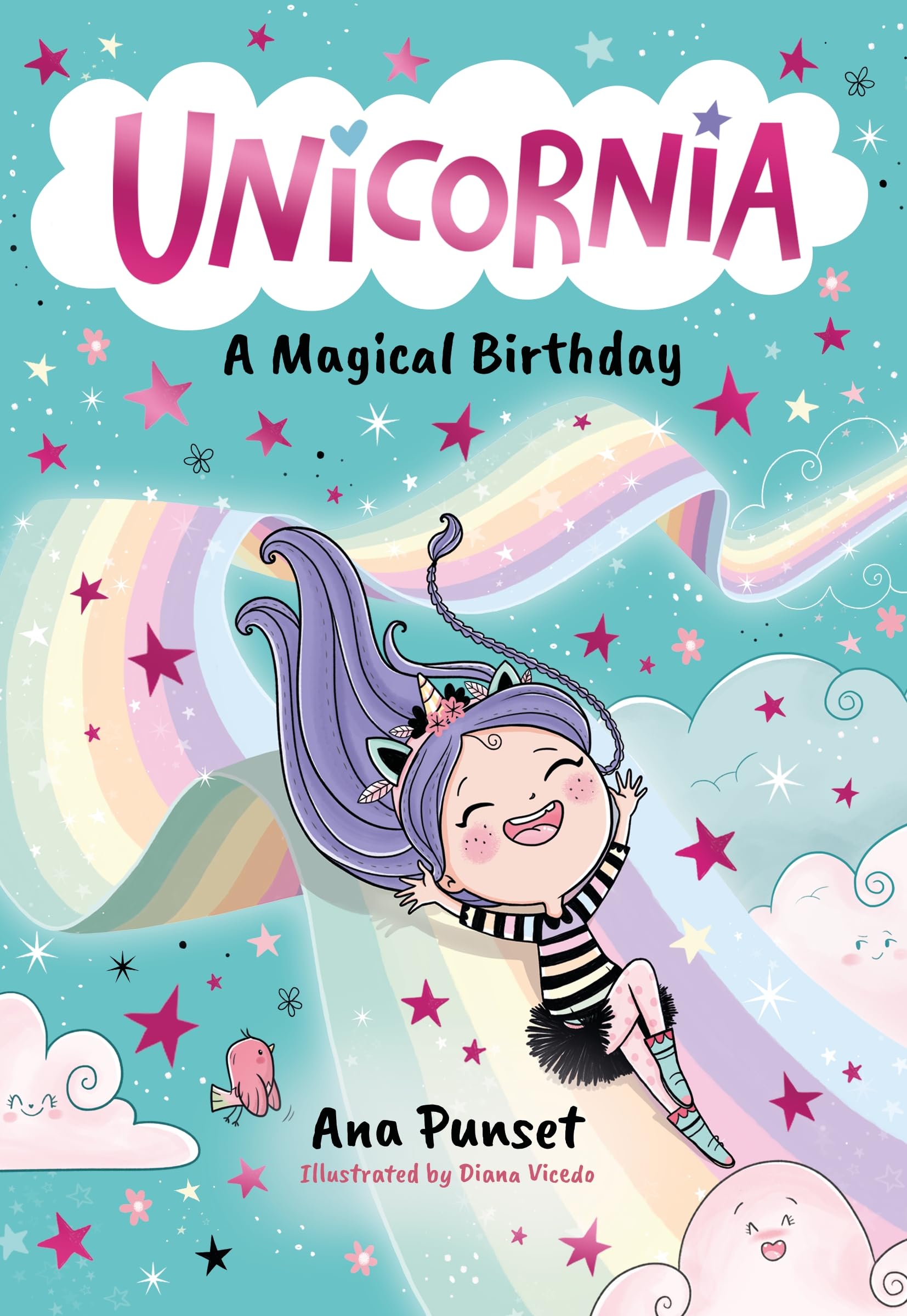 Libro: Unicornia: A Magical Birthday: The bestselling illustrated magical unicorn series for kids aged 5-8, perfect for party-bag presents