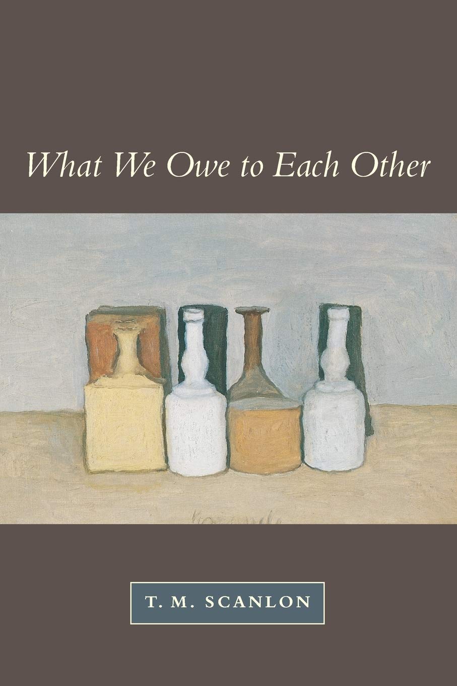 Libro: What We Owe to Each Other