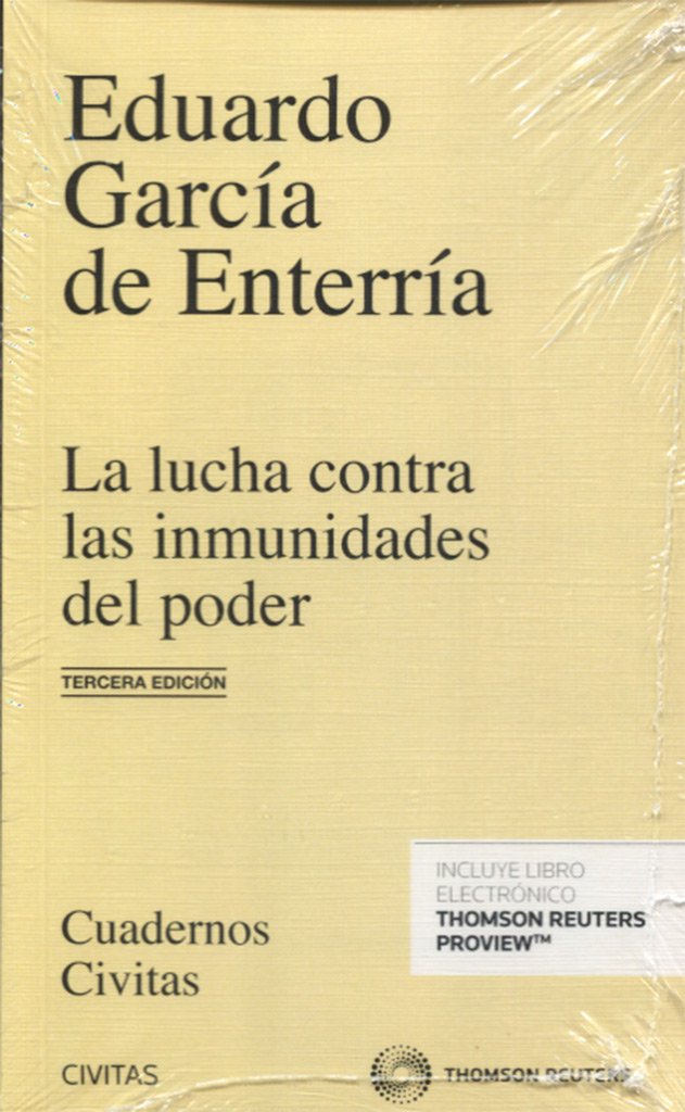 Libro: La lucha contra las inmunidades del poder en el derecho administrativo (Papel + e-book)