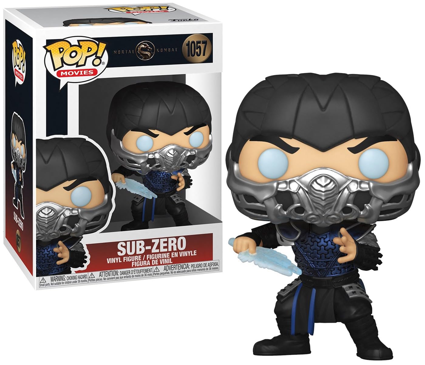 Funko POP Pop! Movies: Mortal Kombat - Sub-Zero Figura de Vinilo