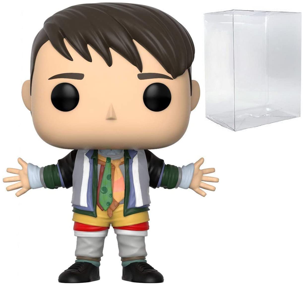 Funko Pop: POP TV: Friends - Joey Tribbiani in Chandler's Clothes Funko Figura de Vinilo (Bundled with Compatible Box Protector Case) Multicolored 3.75 Pulgadas