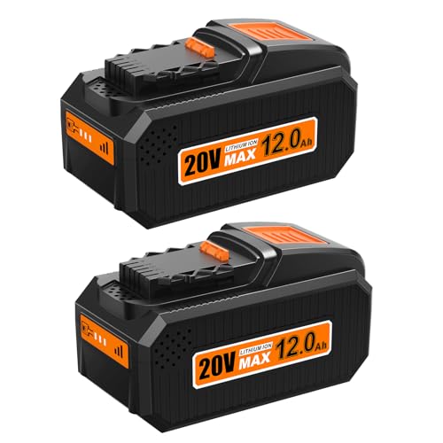SUnMilY---Paquete-de-2-baterías-de-repuesto-de-12,0-Ah-para-Dewalt-20-V-Max,-compatible-con-Dewalt-20-V-DCB200-DCB201-DCB204-DCB206-DCD/DCF/DCG/DCS