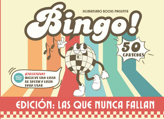 BINGO MUSICAL EDICIÓN: LAS QUE NUNCA FALLAN