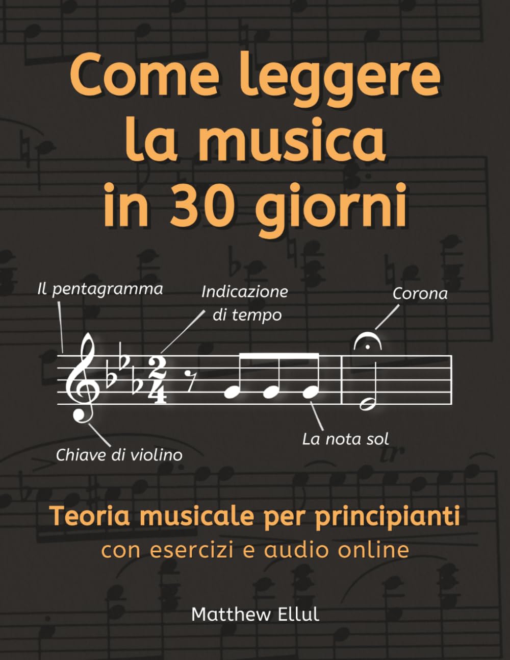 Libro: Come leggere la musica in 30 giorni: Teoria musicale per principianti con esercizi e audio online (Italian Edition)