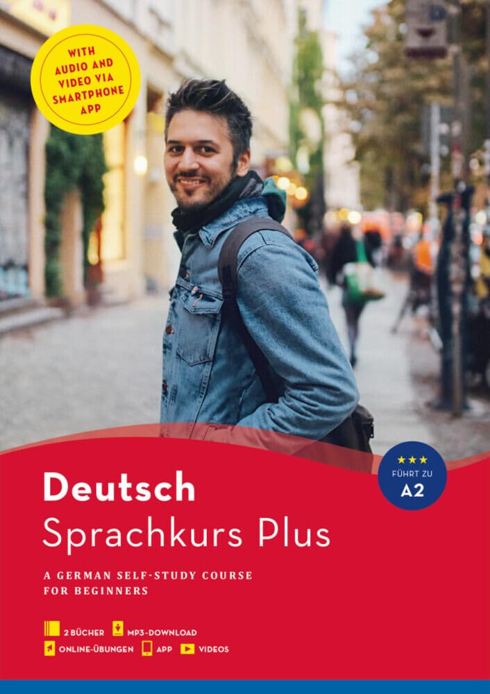 Libro: Hueber Sprachkurs Plus Deutsch: Buch A1/A2 mit Begleitbuch Online-Ubungen, MP3