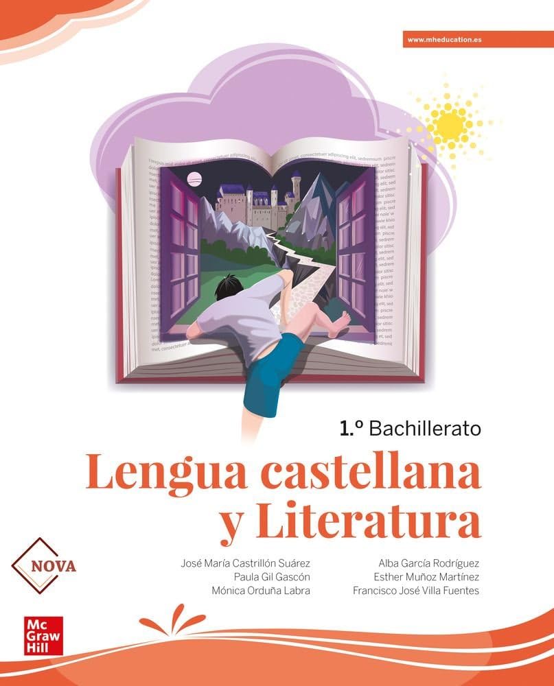 Libro: Lengua castellana y Literatura 1.º Bachillerato. NOVA: NOVA - 9788448632939