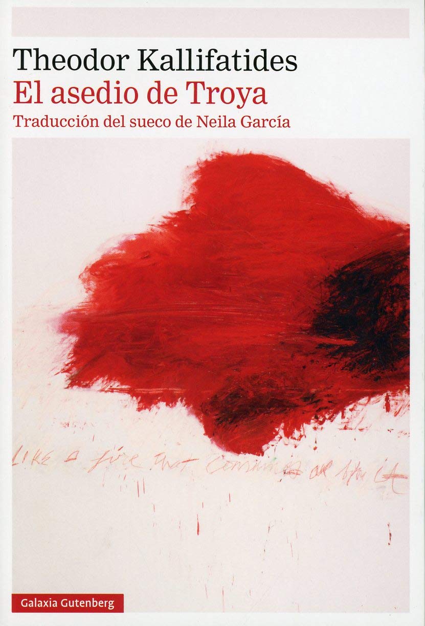 Libro: El asedio de Troya (Narrativa)
