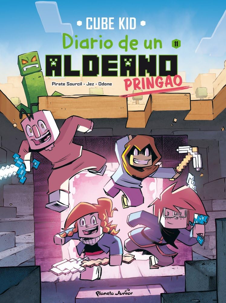 Minecraft. Diario de un aldeano pringao. Cómic 11: La guarida de la Entidad