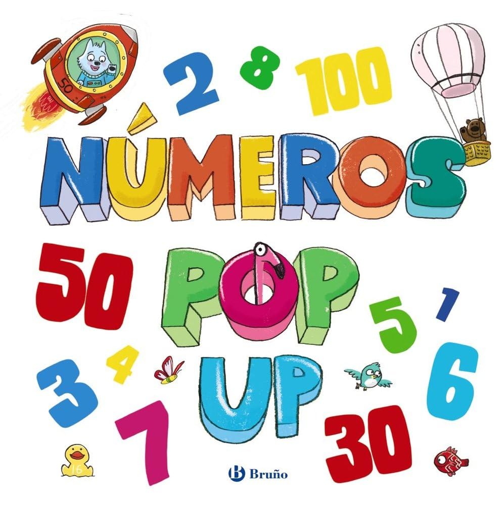 Libro: Números pop-up (Castellano - A PARTIR DE 3 AÑOS - MANIPULATIVOS (LIBROS PARA TOCAR, JUGAR Y PINTAR), POP-UPS - Otros libros)