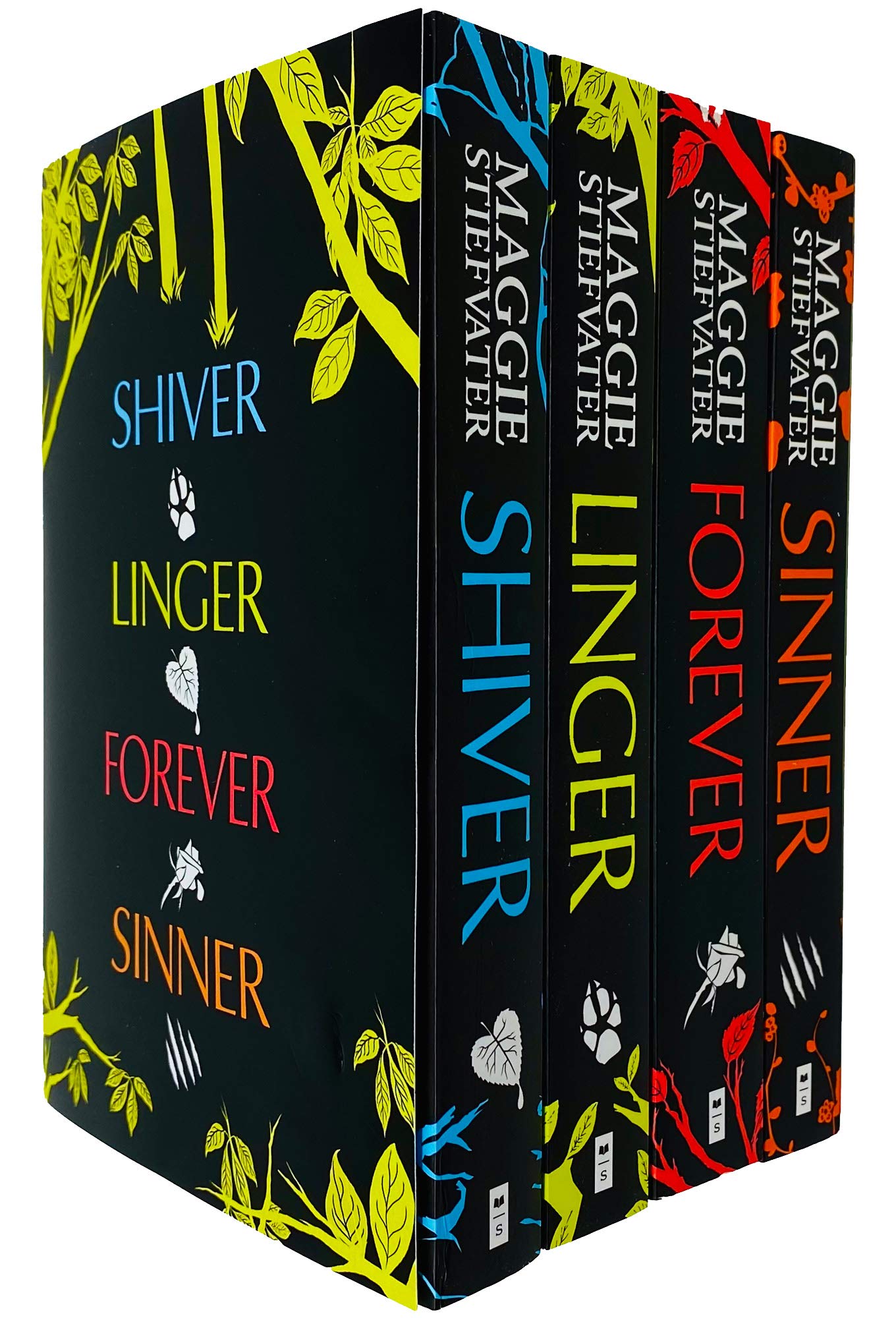 Libro: Wolves of Mercy Falls Series Books 1 - 4 Collection Set by Maggie Stiefvater (Shiver, Linger, Forever & Sinner)