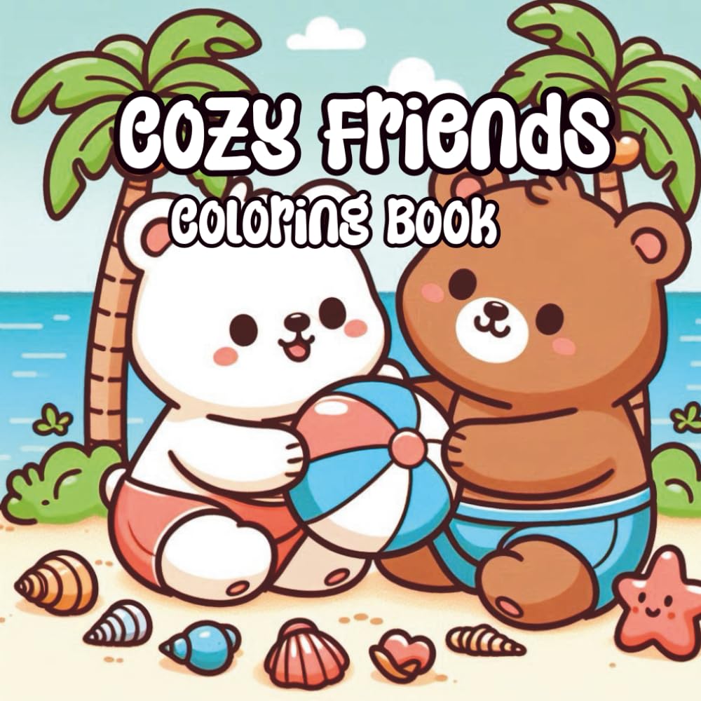 Libro: Cozy Friends Coloring Book: Whimsical Adventures with Friends to Color and Cherish