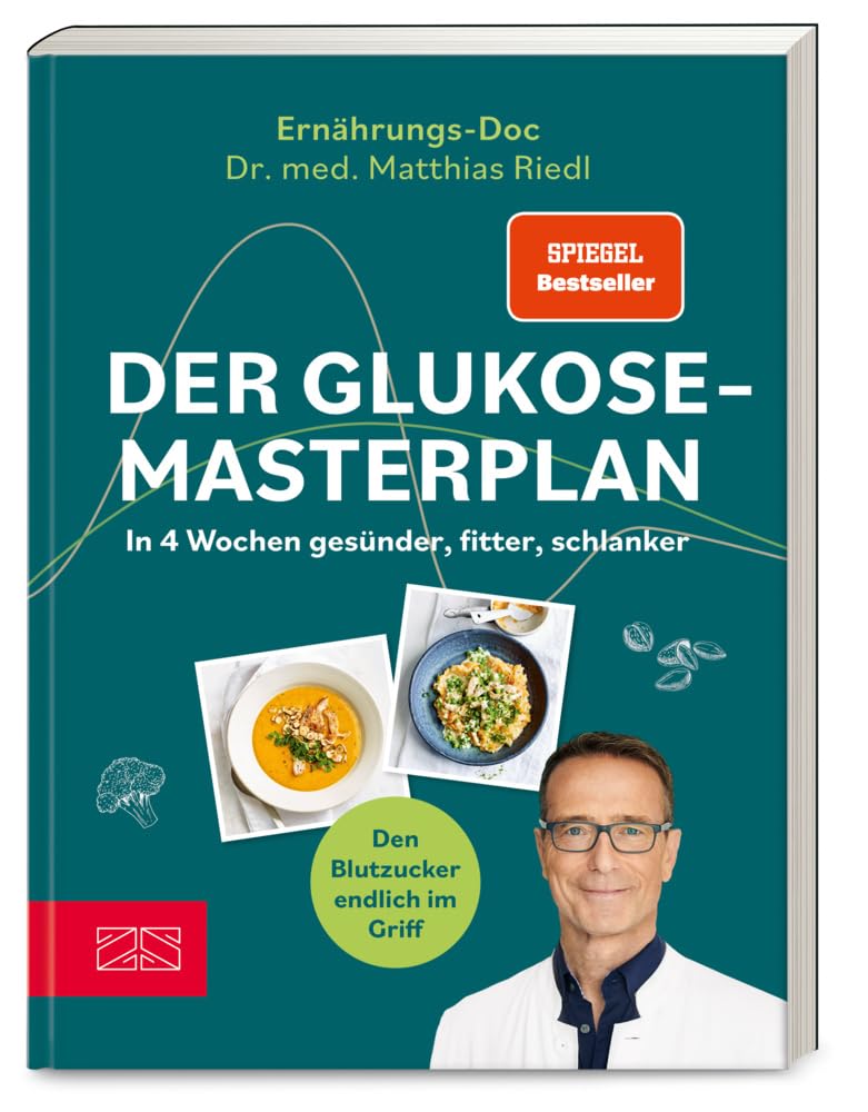 Libro: Der Glukose-Masterplan: In 4 Wochen gesünder, fitter, schlanker | SPIEGEL Bestseller