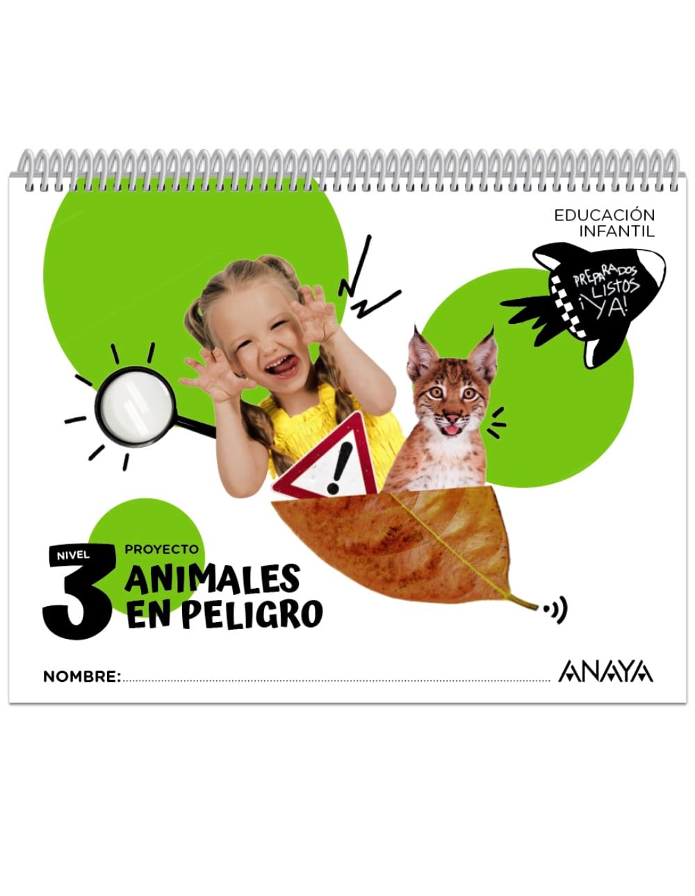 Libro: Animales en peligro. Nivel 3