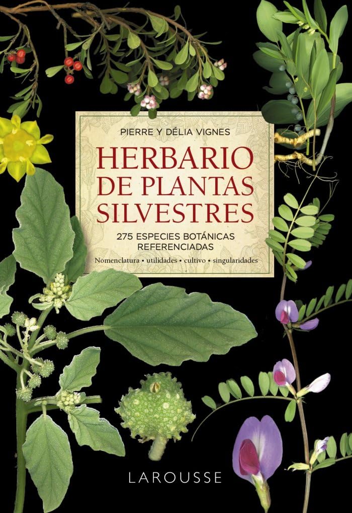 Libro: Herbario de plantas silvestres (LAROUSSE - Libros Ilustrados/ Prácticos - Ocio y naturaleza)
