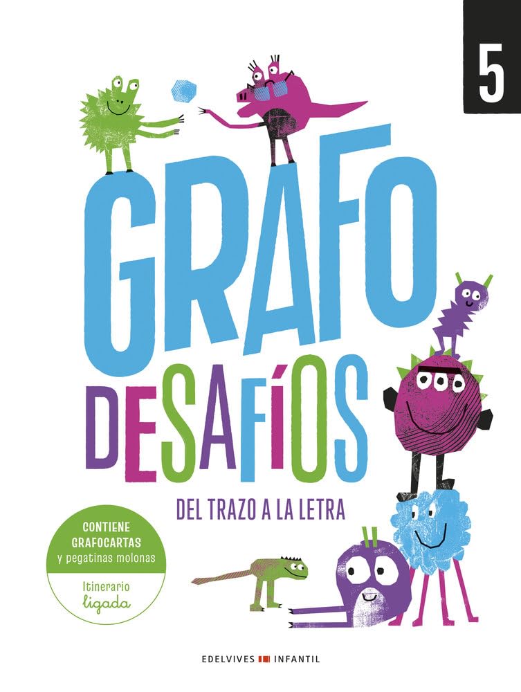 Libro: Grafo desafíos - Del trazo a la letra 5