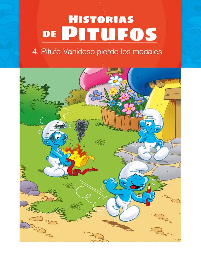Libro: Los Pitufos. Historias De Pitufos. Pitufo Vanidoso Pierde Sus Modales
