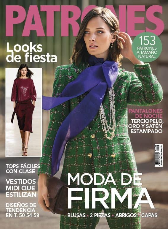 Libro: Revista Patrones #463 | Moda de firma: Blusas - 2 piezas- Abrigos - Capas (Cultura y Ocio)