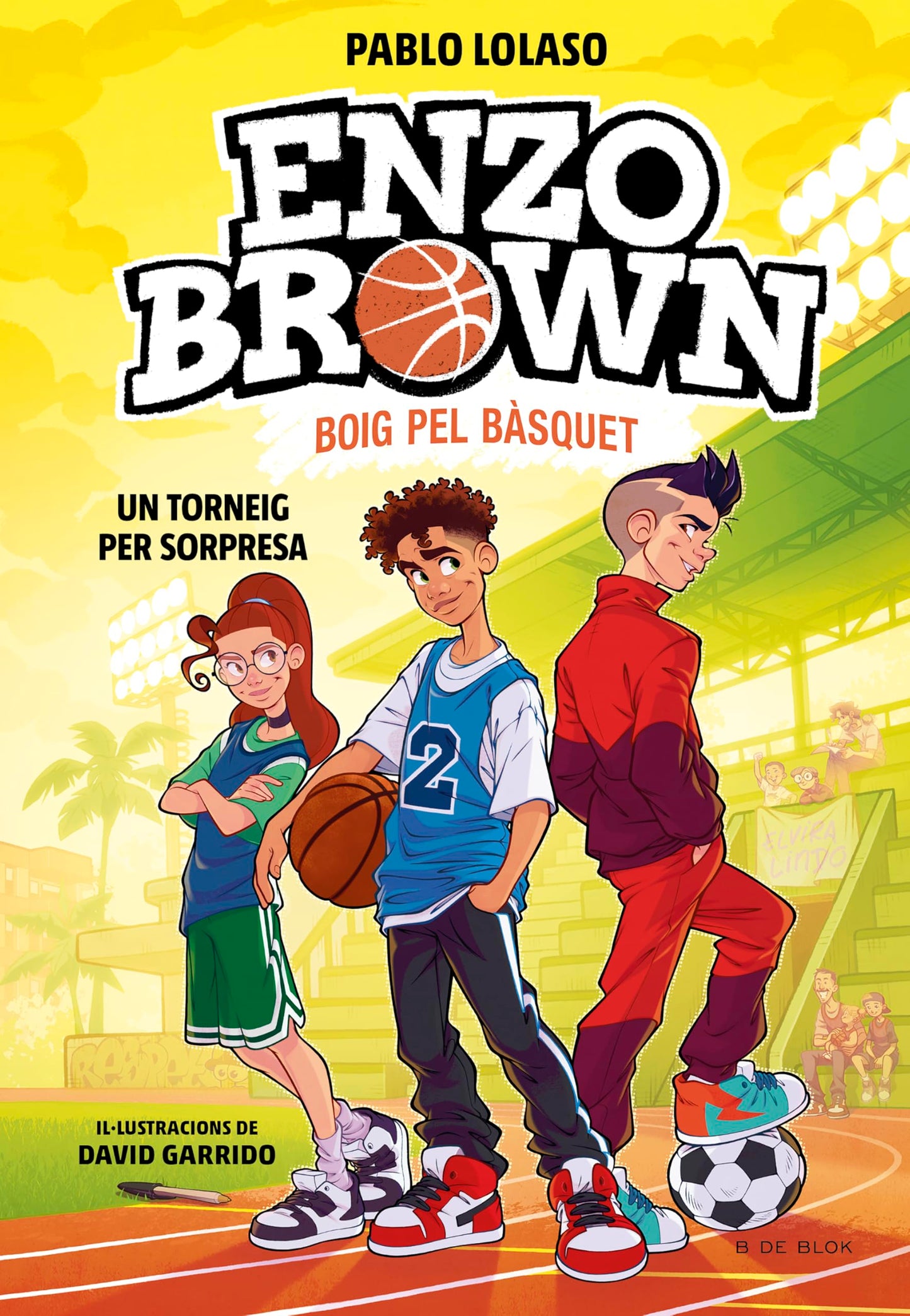 Libro: Enzo Brown: Boig pel bàsquet 3 - Un torneig per sorpresa (Libros de deportes)