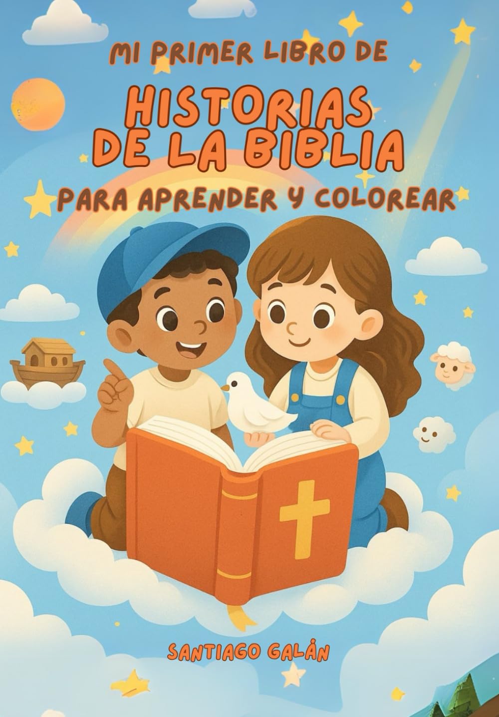 Libro: Mi primer libro de historias de la Biblia: para aprender y colorear