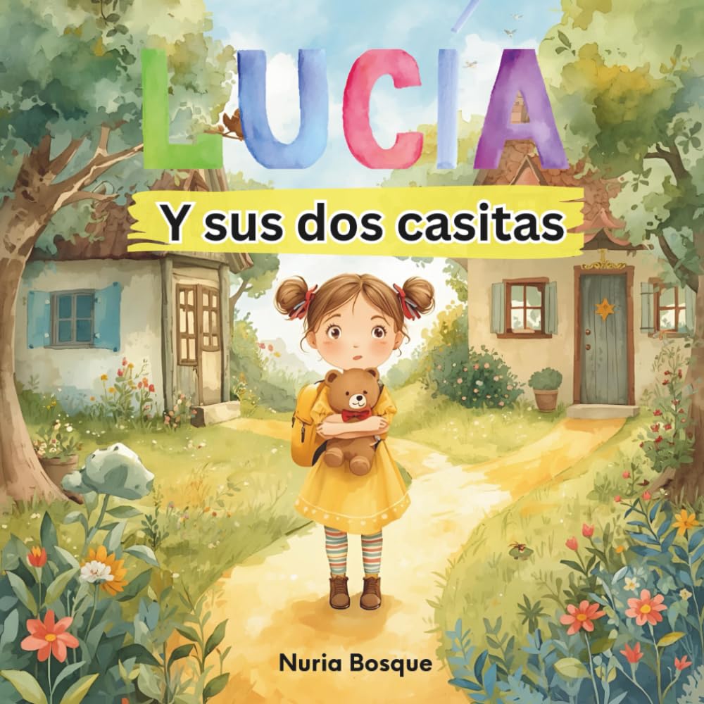 Libro: Lucía y sus dos casitas: Cuento infantil sobre la custodia compartida, el amor incondicional y sentirse en casa en dos hogares