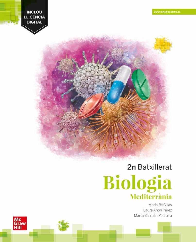 Libro: Biologia 2n Batxillerat - Mediterrània