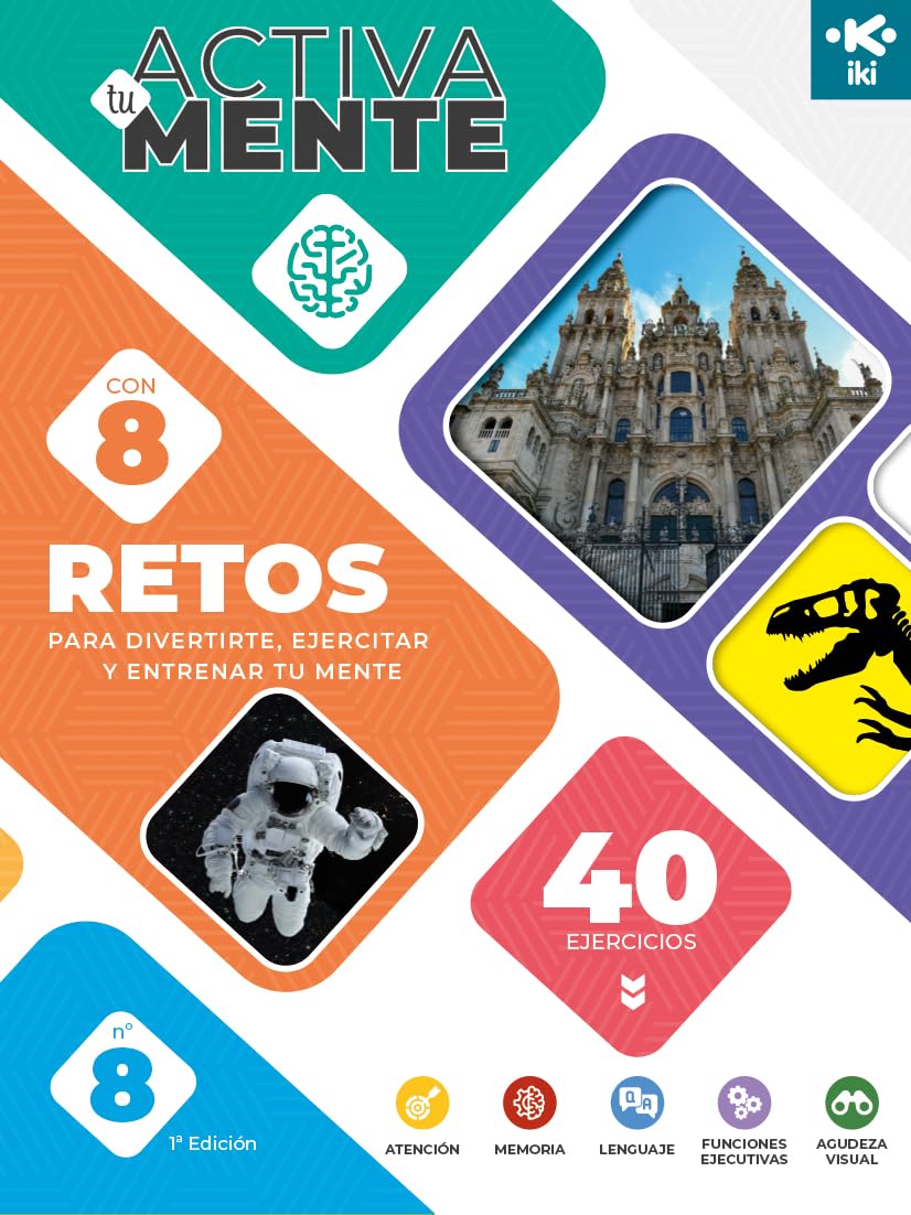 Libro: ACTIVA TU MENTE RETOS TÍTULO 8