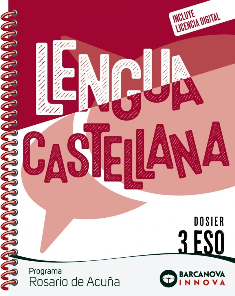 Libro: Rosario de Acuña 3 ESO. Dosier. Lengua castellana (Innova 2)